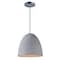 Maxim Lighting Crete 1-Light 15.25" Wide Polished Chrome Pendant Light 12396GYPC - alternate 1